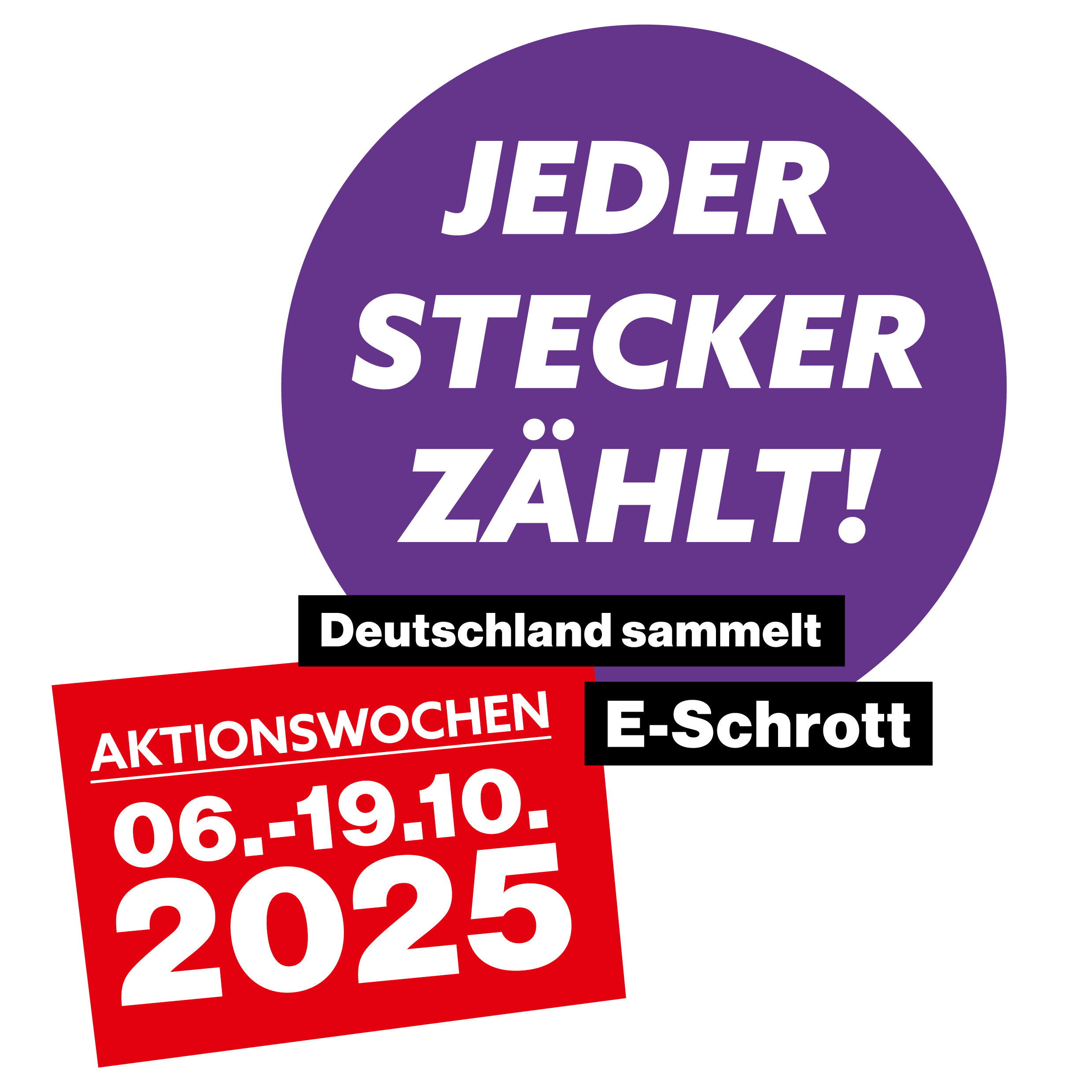 Logo Aktionswoche "Jeder Stecker zählt"